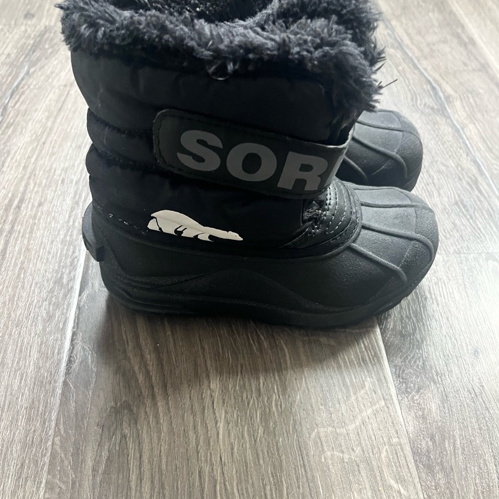Sorel Black Winter Boots